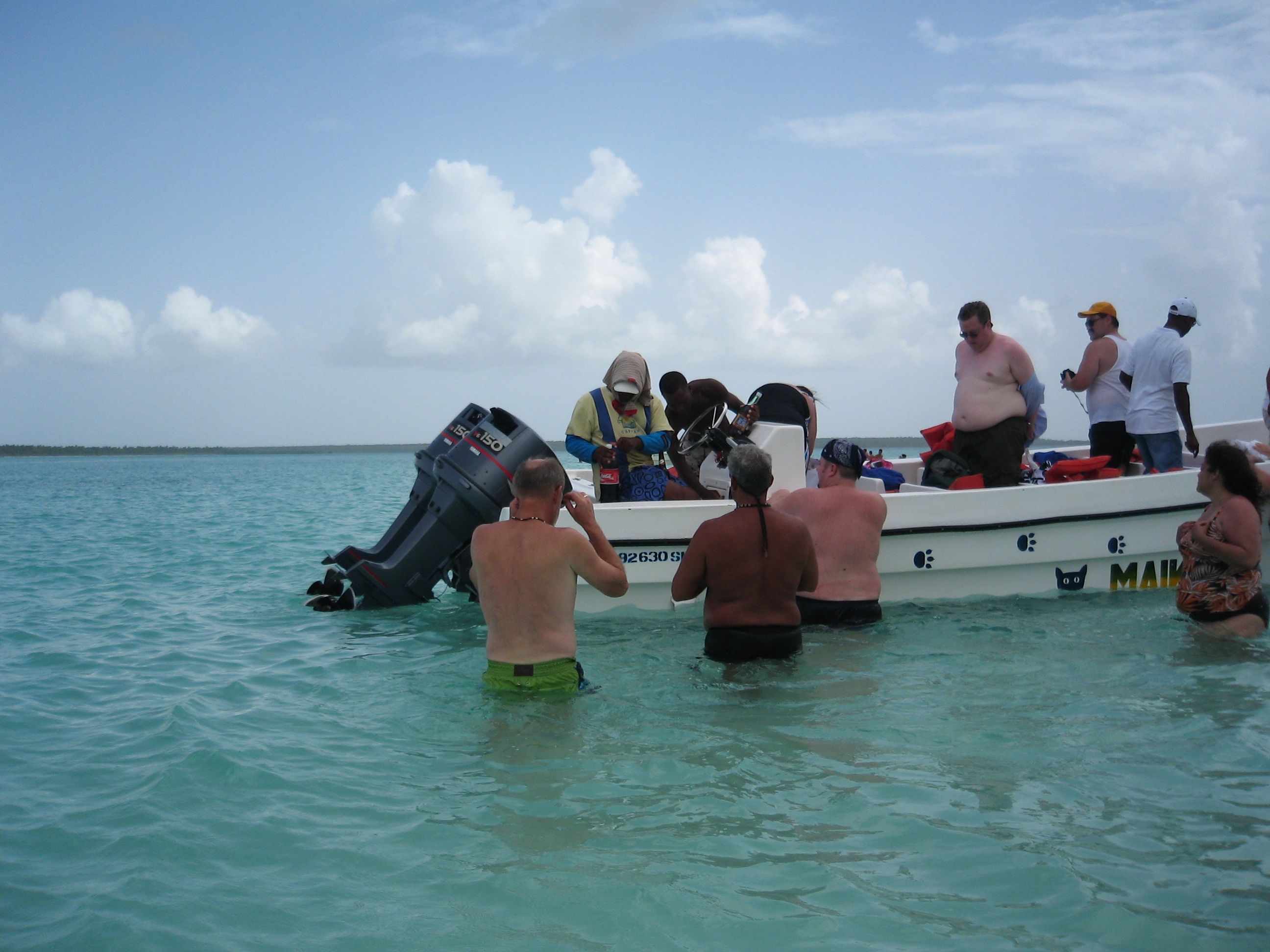 Natural Swimming pool out in the Caribbean